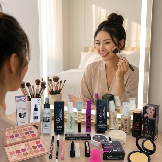 19 in 1 Complete Face Makeup Kit – Professional Beauty Set with Foundation, Primer, Eyeshadow, Concealer, Blusher, Mascara & Full Face Essentials 🔥 60% OFF – LAST DAY SALE