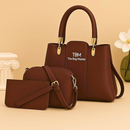 3 Pcs Girls Rexine Handbag Set in Maroon Color
Stylish Girls Mini Tote and Shoulder Bag Set
Plain Rexine Handbag Set for Girls