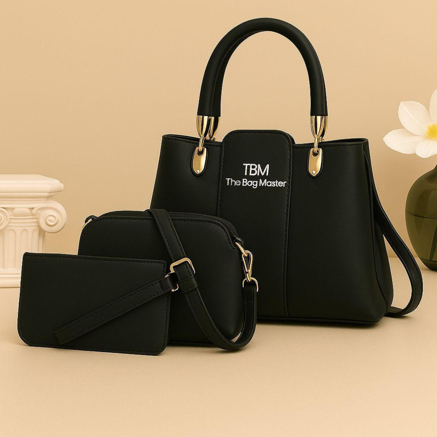 3 Pcs Girls Rexine Handbag Set in Maroon Color
Stylish Girls Mini Tote and Shoulder Bag Set
Plain Rexine Handbag Set for Girls