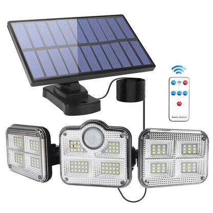 Motion Sensor Solar Wall Lamp Split – Outdoor Waterproof LED Security Light with Remote Panel | Garden, Gate & Wall Light 🔥 60% OFF – LAST DAY SALE