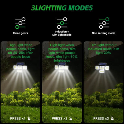 Motion Sensor Solar Wall Lamp Split – Outdoor Waterproof LED Security Light with Remote Panel | Garden, Gate & Wall Light 🔥 60% OFF – LAST DAY SALE