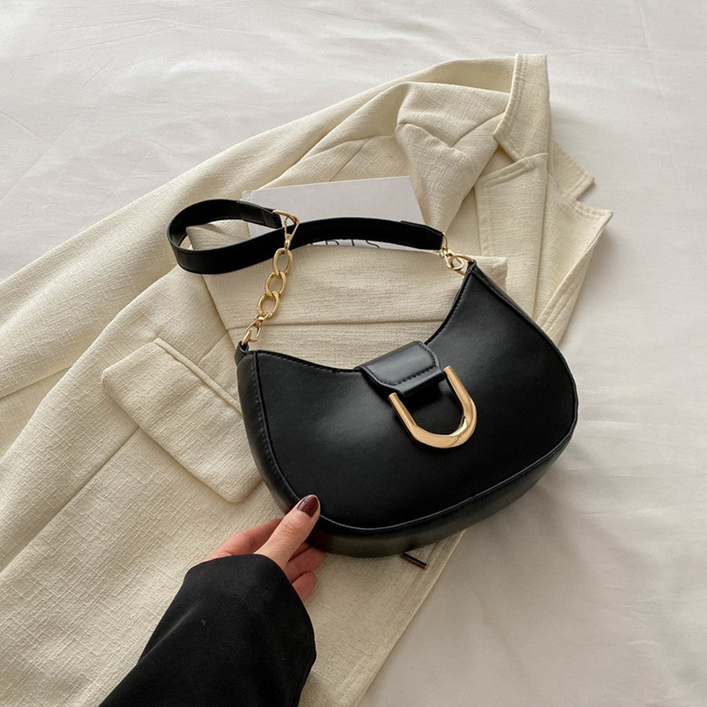 Girls Black PU Leather Handbag – Stylish Plain Mini Tote Bag with Top Handle | Trendy Shoulder Bag for Girls 🔥 60% OFF – LAST DAY SALE