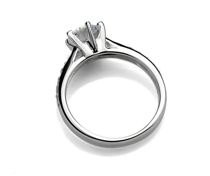 Adjustable Zircon Ring for Women – Silver Plated Cubic Zirconia Diamond Style Ring | Elegant Party & Daily Wear Jewelry Pakistan 🔥 60% OFF – LAST DAY SALE