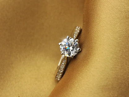 Adjustable Zircon Ring for Women – Silver Plated Cubic Zirconia Diamond Style Ring | Elegant Party & Daily Wear Jewelry Pakistan 🔥 60% OFF – LAST DAY SALE